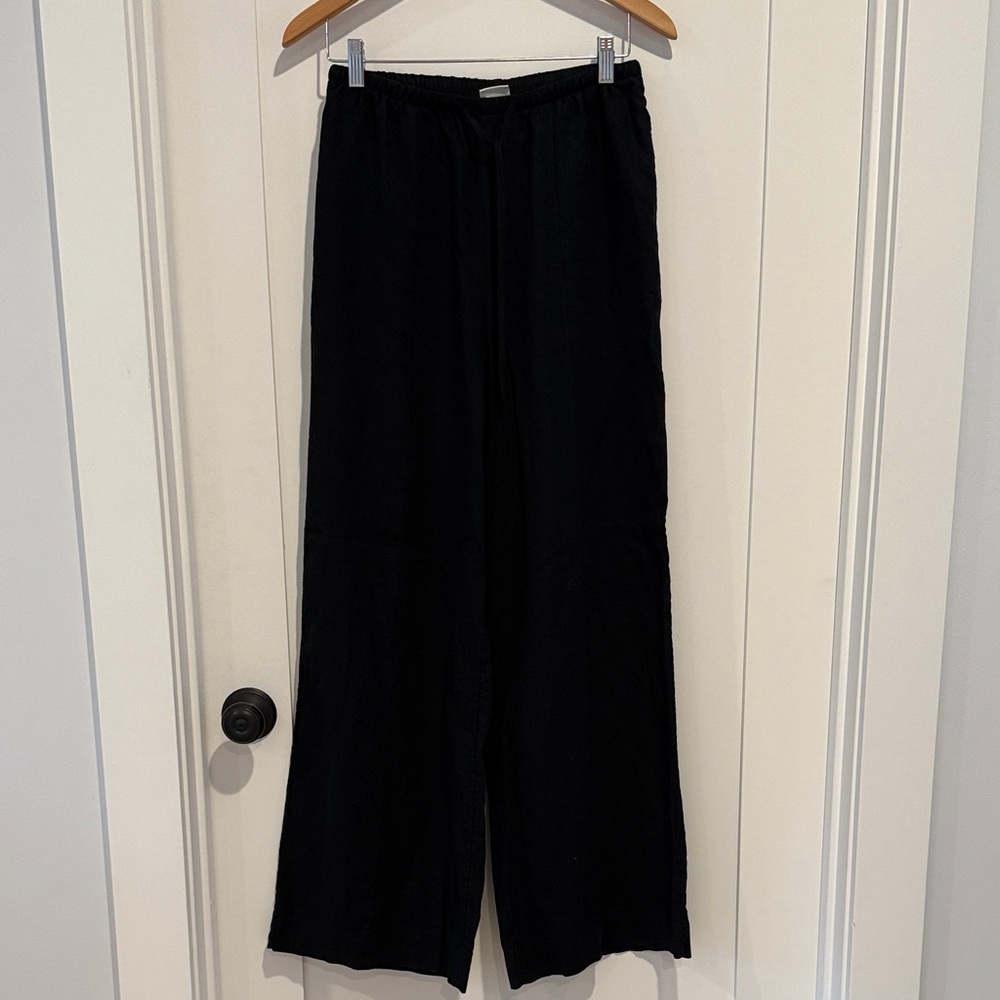 A New Day Black Elastic Waist Pants